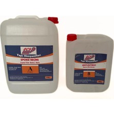 Süper Şeffaf Epoksi Reçine 10KG+ 5 kg
