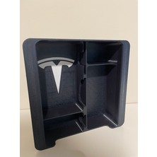 Tesla Model Y Araç Içi Organizer-Orta Konsol-Gizli Bölmeli Içeri Girmeli-All Tasarım