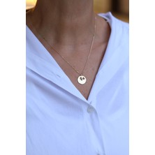 Yenigün Kuyumculuk 14 Ayar Altın El Ayak Plaka Kolye