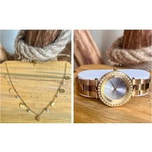 Reward Yeni Sezon Çelik Kordon,özel Kilit Sistemli Kadın Kol SAATI Çelik Kolye