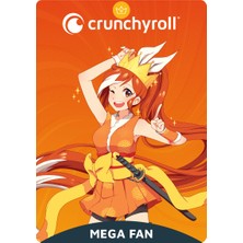 Crunchyroll Premium | Mega Fan Plan 1 Aylık Abonelik Hesabı