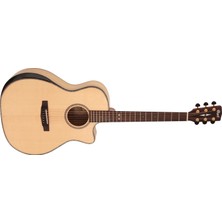 Cort GA-MY Bevel Nat Elektro Akustik Gitar
