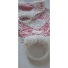Eker Yumoş Pembe Sırt Sabunluğu-Banyo Ve Duş Lifi-Doğal Özel Dokuma