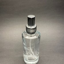 Ahsa Ticaret 100 cc Oval Model Cam Parfüm Kolonya Şişesi - 100 ml Lüx Spreyli Parfüm , Kolonya Şişesi