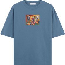 Coutliner Like A Matisse Oversize T-Shirt (Ekstra! Bol Kesim)