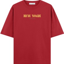 Coutliner New York Oversize T-Shirt (Ekstra! Bol Kesim)