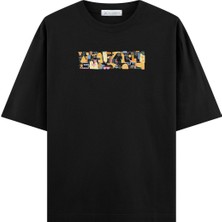 Coutliner Like A Picasso Oversize T-Shirt (Ekstra! Bol Kesim)