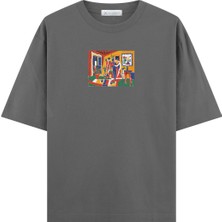 Coutliner Like A Matisse Oversize T-Shirt (Ekstra! Bol Kesim)