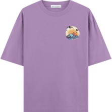Coutliner Planets Oversize T-Shirt (Ekstra! Bol Kesim)