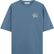 Coutliner Tiger Oversize T-Shirt (Ekstra! Bol Kesim)