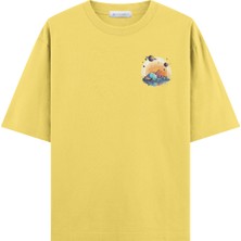 Coutliner Planets Oversize T-Shirt (Ekstra! Bol Kesim)