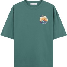Coutliner Planets Oversize T-Shirt (Ekstra! Bol Kesim)
