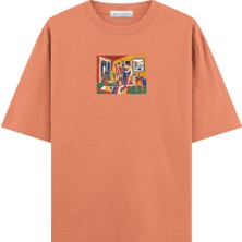 Coutliner Like A Matisse Oversize T-Shirt (Ekstra! Bol Kesim)