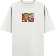 Coutliner Like A Matisse Oversize T-Shirt (Ekstra! Bol Kesim)