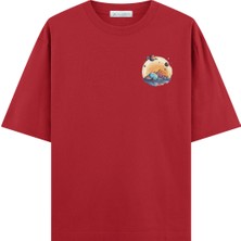 Coutliner Planets Oversize T-Shirt (Ekstra! Bol Kesim)