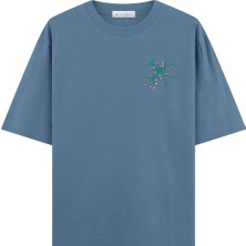 Coutliner Snake Oversize T-Shirt (Ekstra! Bol Kesim)