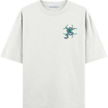 Coutliner Snake Oversize T-Shirt (Ekstra! Bol Kesim)