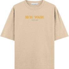 Coutliner Basic New York Oversize T-Shirt (Ekstra! Bol Kesim)