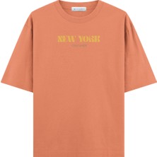 Coutliner Basic New York Oversize T-Shirt (Ekstra! Bol Kesim)