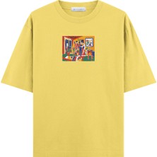 Coutliner Like A Matisse Oversize T-Shirt (Ekstra! Bol Kesim)