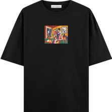 Coutliner Like A Matisse Oversize T-Shirt (Ekstra! Bol Kesim)