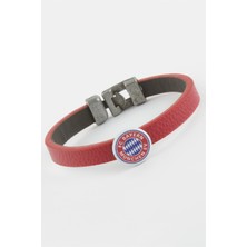 Feryal Kırmızı Renkli Suni Deri Bileklik