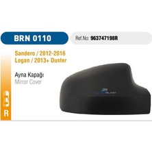 Dacıa Duster Logan Sandero Ayna Kapagı Sag 963747198R Gold