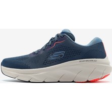 Skechers D'lux Walker 2.0 - Swave Erkek Lacivert/Mavi Spor Ayakkabı 232714 Nvbl