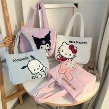 Couples Couples1 Japon Sanrio Çanta Omuzdan Askili Çanta Karikatür Sevimli Taşınabilir Tote Çanta Kız Kalp Banliyö Çantası Aşağı Çanta (Yurt Dışından)