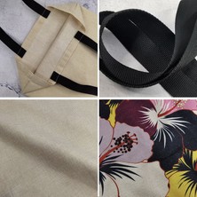 Couples Couples1 Çok Fonksiyonlu Taşınabilir Alışveriş Çantası Moda Kadın Plaj Çantası Komik Bulldog Baskı Tote Çanta (Yurt Dışından)