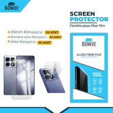 Xiaomi 11 Mi 11 için full kaplama ön arka kamera nano tempered ekran koruyucu 3 adet set