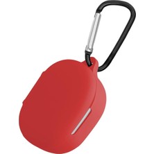 Xiaomi Redmi Buds 4 Lite Uyumlu Silikon Kılıf+Kanca