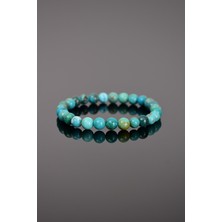 Safnaturel Turkuaz Firuze Doğal Taş Bileklik 7 mm