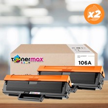 tonermax Hp Laser Mfp 138PN Muadil Toner Çipli 2'li Paket / Hp 106A W1106A