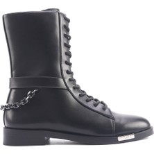 Nine West Fılıppa 4Pr Siyah Kadın Düz Bot