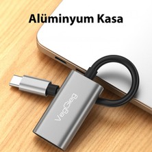 VegGieg 4K 30Hz Type-C To HDMI Çevirici Dönüştürücü Adaptör