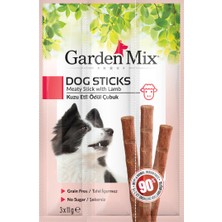 Garden Mix Kuzu Etli Köpek Stick Ödül 3X11 gr x 6 Adet