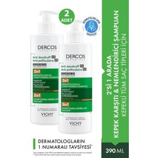 Vichy Dercos Anti Dandruff Ds Anti-Pelliculaire Ds Selenium 390 Ml 2 Adet