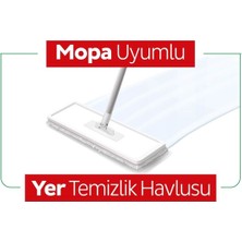 Sleepy Easy Clean Beyaz Sabun + Çamaşır Suyu Katkılı Mopa Uyumlu Yer Temizlik Havlusu 2X50 100 Yaprak