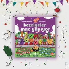 Bezelyeler Maç Yapıyor Eğitici ve Öğretici Kitap