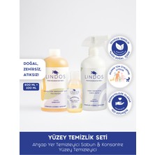 Yüzey Temizlik Seti (Ahşap Sabunu 600ml & 10x Konsantre Yüzey Temizleyici 100ml)