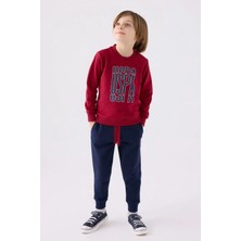U.S. Polo Assn. Bordo Erkek Çocuk Takım