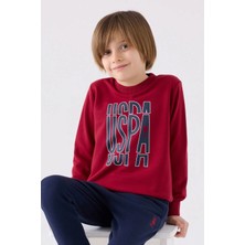 U.S. Polo Assn. Bordo Erkek Çocuk Takım