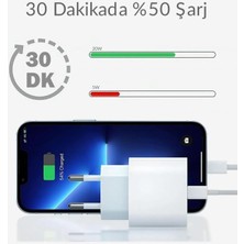 Hakopro 20W Iphone Hızlı Şarj Adaptörü 8 x Xs Xr 11 12 13 14 7 Pro Max Mini Plus Uyumlu Type-C