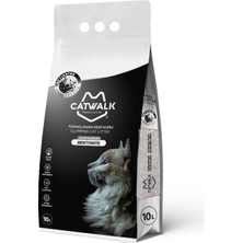 Catwalk Aktif Karbon Bentonit Topaklanan Kedi Kumu 2 x 10 Lt