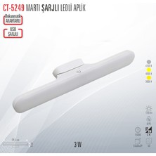 Cata CT-5249 Martı Şarjlı LED Aplik