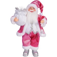 İllusory Noel Noel Baba Figürü Hediye Bebek Aksesuarları Oturma Odası Tatil Dekoru Pembe (Yurt Dışından)