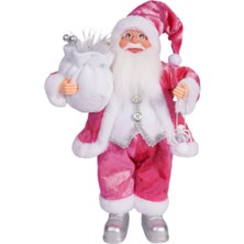 İllusory Noel Noel Baba Figürü Hediye Bebek Aksesuarları Oturma Odası Tatil Dekoru Pembe (Yurt Dışından)