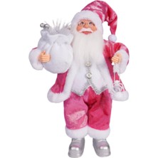 İllusory Noel Noel Baba Figürü Hediye Bebek Aksesuarları Oturma Odası Tatil Dekoru Pembe (Yurt Dışından)