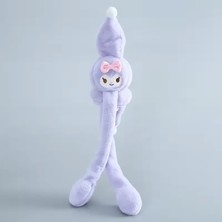 Mj Toys Hareketli Kulaklı, Oynar Kulaklı Peluş Kulaklık
